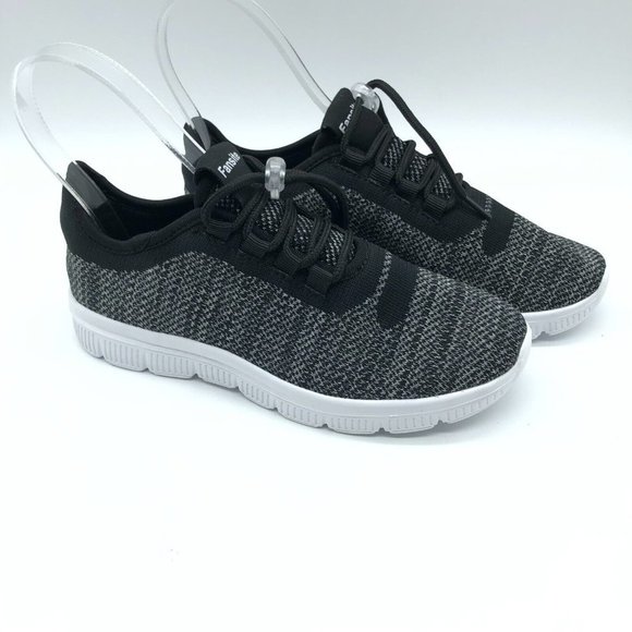 Fansite Womens Mesh Sneakers Lace Up Drawstring Athletic Gray US Size 6 - Picture 1 of 6